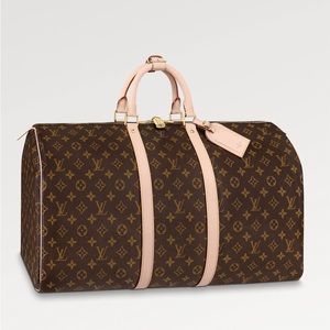 Brand New Louie Vuitton Keepall 55 Bag